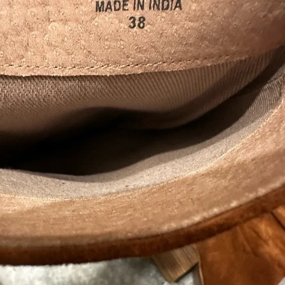 FatFace Brown Suede Knee-High Boots - Picture 6 of 8